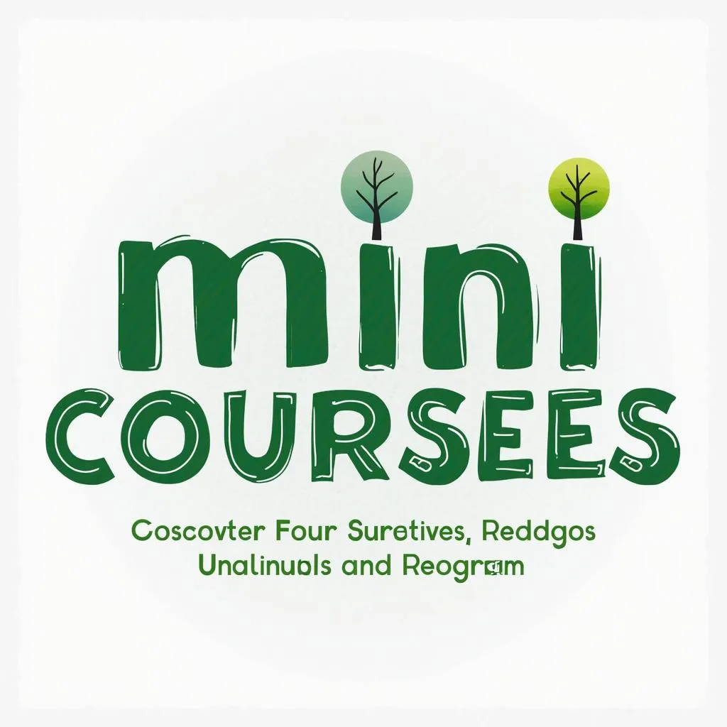 Logo Mini kurzy Excel - bílé